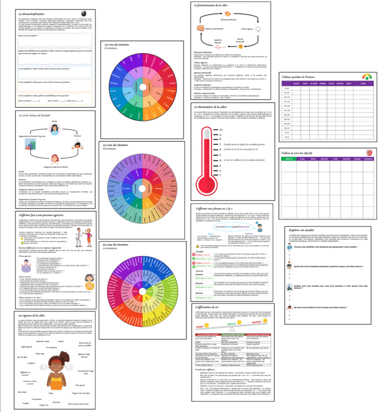 Outils du psychologue : fiches sur la santé mentale