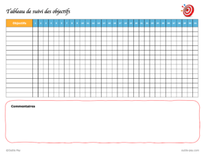 outil de coaching pdf tableau de suivi des objectifs