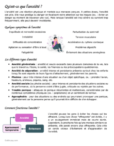 Psychoéducation anxiété TCC PDF